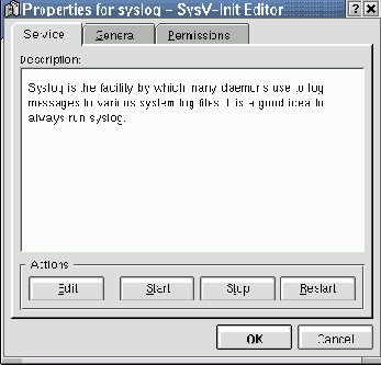 System V Init Editor ksysv